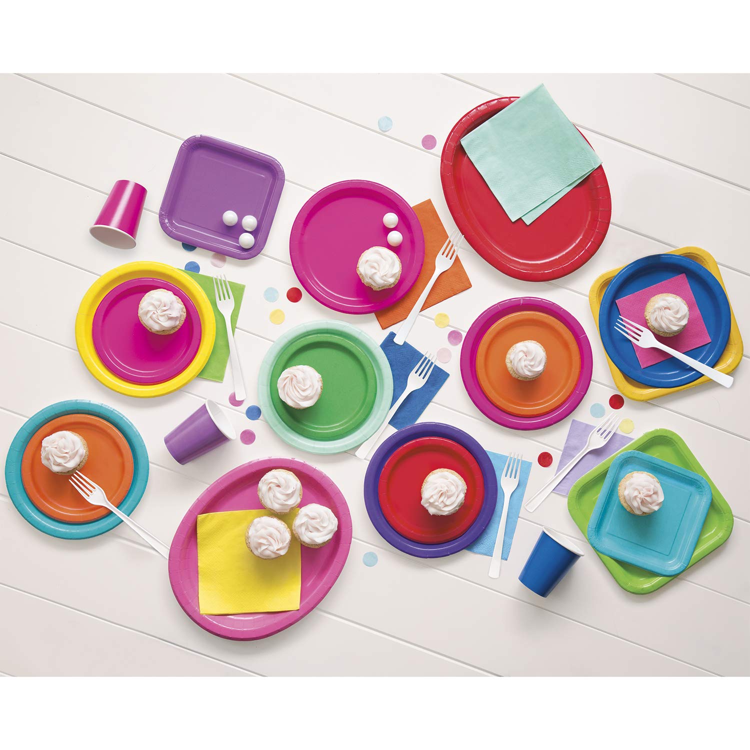 Powder Blue Solid Luncheon Napkins - (Pack Of 20) - Elegant Design - Perfect For Parties, Events & Everyday Use